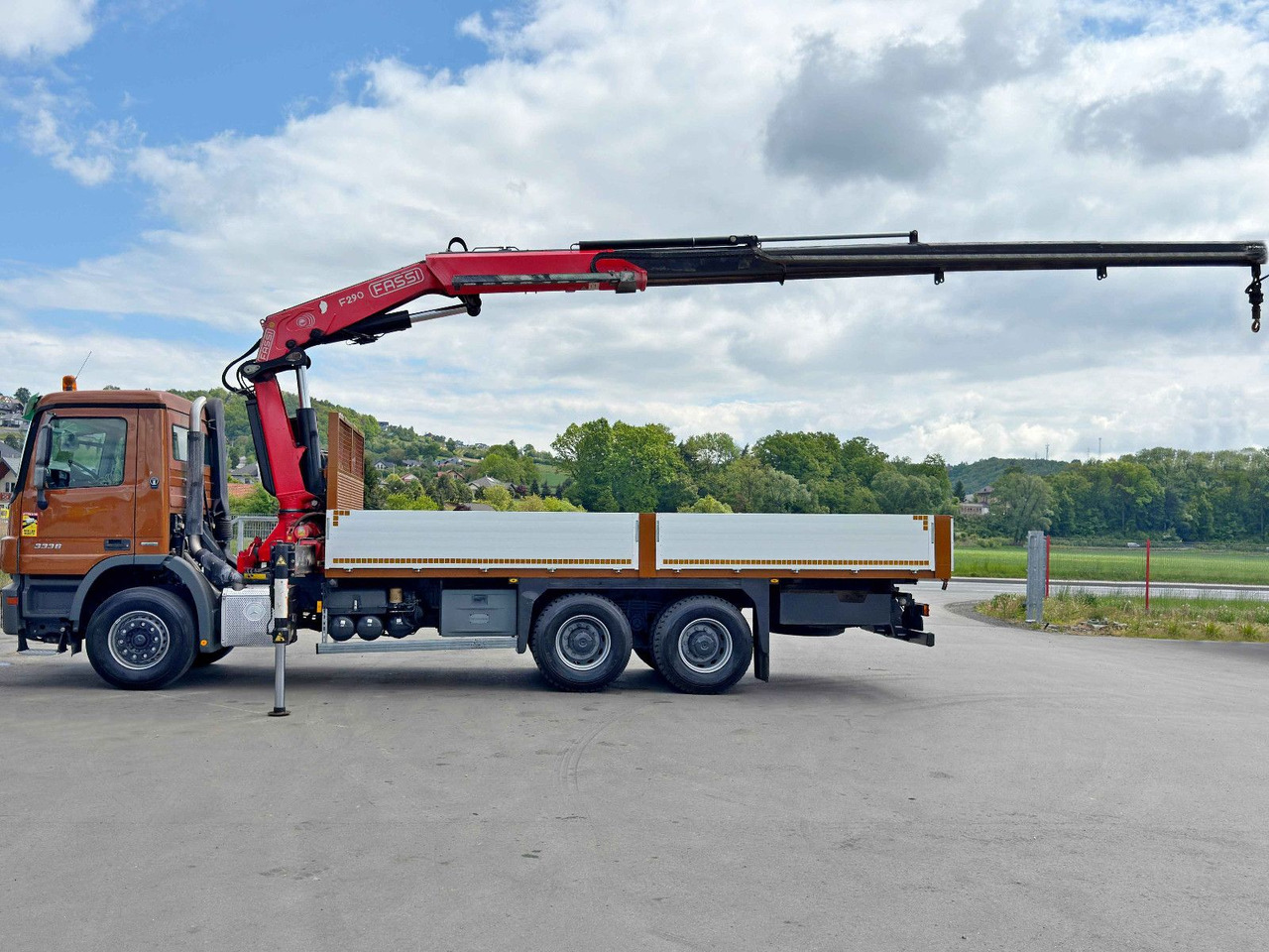 Mercedes-Benz ACTROS 3336 * FASSI F290A.22 + FUNK / 6x4 * TOP - Crane truck: picture 5 Mercedes-Benz ACTROS 3336 * FASSI F290A.22 + FUNK / 6x4 * TOP - Crane truck: picture 5