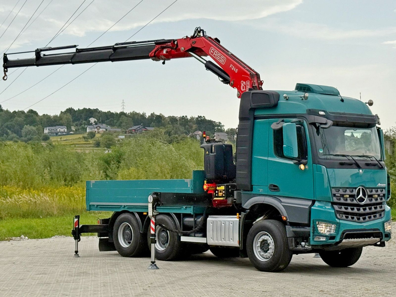 Mercedes-Benz AROCS 2548* FASSI F245A.0.24 E + FUNK / 6x4 *TOP - Crane truck: picture 2 Mercedes-Benz AROCS 2548* FASSI F245A.0.24 E + FUNK / 6x4 *TOP - Crane truck: picture 2