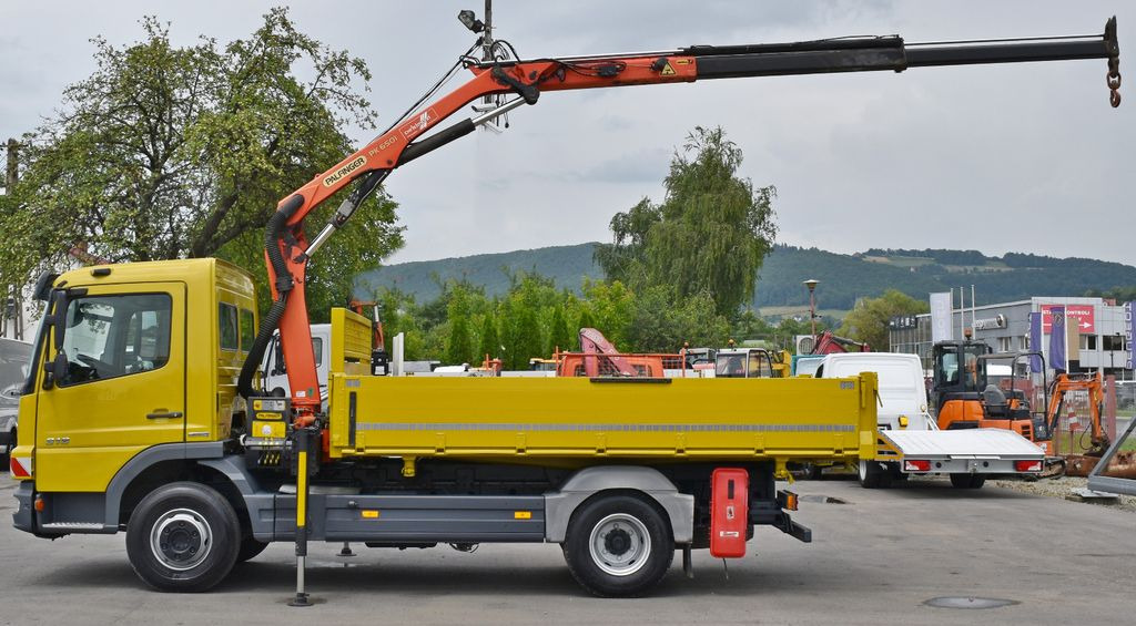 Mercedes-Benz ATEGO 818 * KIPPER 4,05m + PK 6501A * TOP - Crane truck, Tipper: picture 5 Mercedes-Benz ATEGO 818 * KIPPER 4,05m + PK 6501A * TOP - Crane truck, Tipper: picture 5