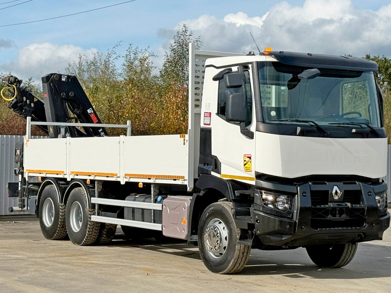 Renault C 380* HIAB X-HIDUO 188 B-3/FUNK*6x4 - Crane truck: picture 4 Renault C 380* HIAB X-HIDUO 188 B-3/FUNK*6x4 - Crane truck: picture 4