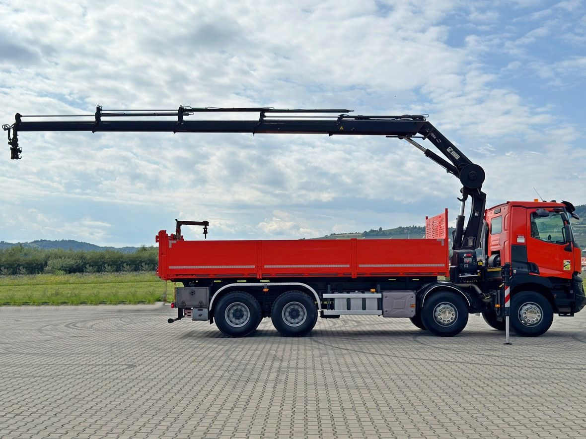 Renault C 430 *KIPPER 6,80m* HIAB X-HIDUO 188 ES-4 * 8x4 - Crane truck: picture 5 Renault C 430 *KIPPER 6,80m* HIAB X-HIDUO 188 ES-4 * 8x4 - Crane truck: picture 5