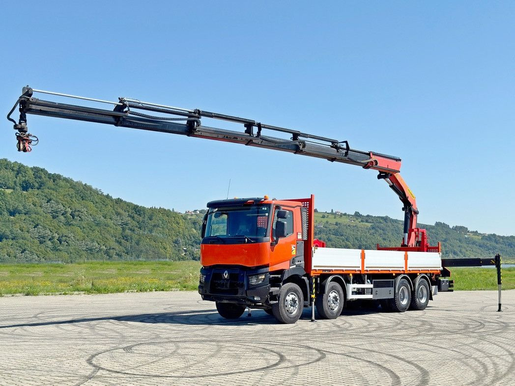 Renault C 430 * PRITSCHE 7,80m*PK 26002 - EH E/FUNK *8x4 - Crane truck: picture 2 Renault C 430 * PRITSCHE 7,80m*PK 26002 - EH E/FUNK *8x4 - Crane truck: picture 2