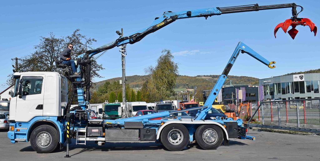 Scania G 440 * Abrollkipper * EPSILON M120Z95TR* TOP - Hook lift truck: picture 5 Scania G 440 * Abrollkipper * EPSILON M120Z95TR* TOP - Hook lift truck: picture 5