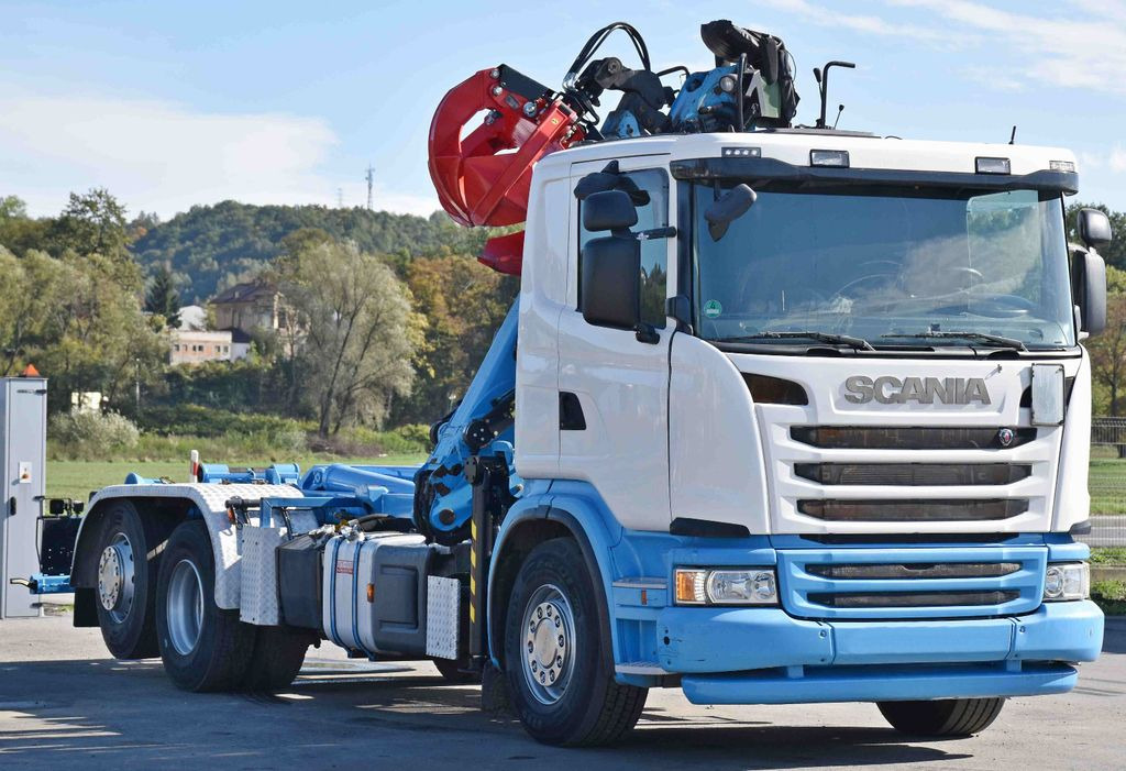 Scania G 440 * Abrollkipper * EPSILON M120Z95TR* TOP - Hook lift truck: picture 3 Scania G 440 * Abrollkipper * EPSILON M120Z95TR* TOP - Hook lift truck: picture 3