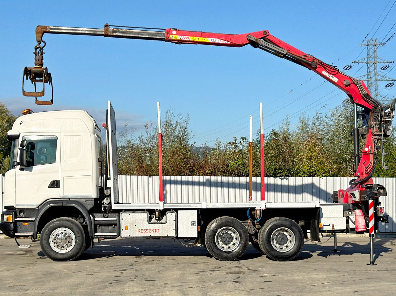 Scania G490* HOLZTRANSPORTER * PENZ 12Z8.70* 6x6 - Log truck, Crane truck: picture 5 Scania G490* HOLZTRANSPORTER * PENZ 12Z8.70* 6x6 - Log truck, Crane truck: picture 5
