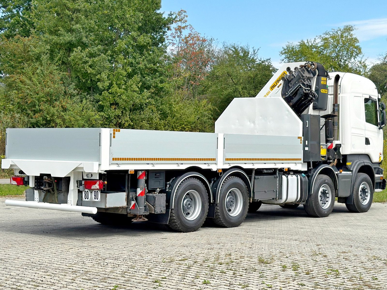 Crane truck Scania R 500 * PK 88002 - EH G + FUNK * 8x4 *TOPZUSTAND: picture 6