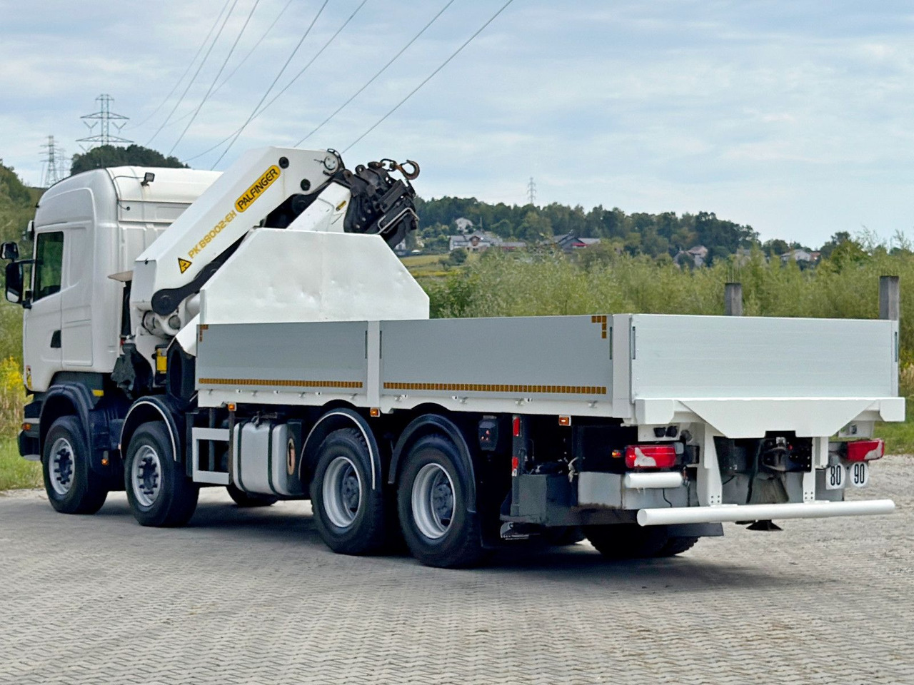 Crane truck Scania R 500 * PK 88002 - EH G + FUNK * 8x4 *TOPZUSTAND: picture 7