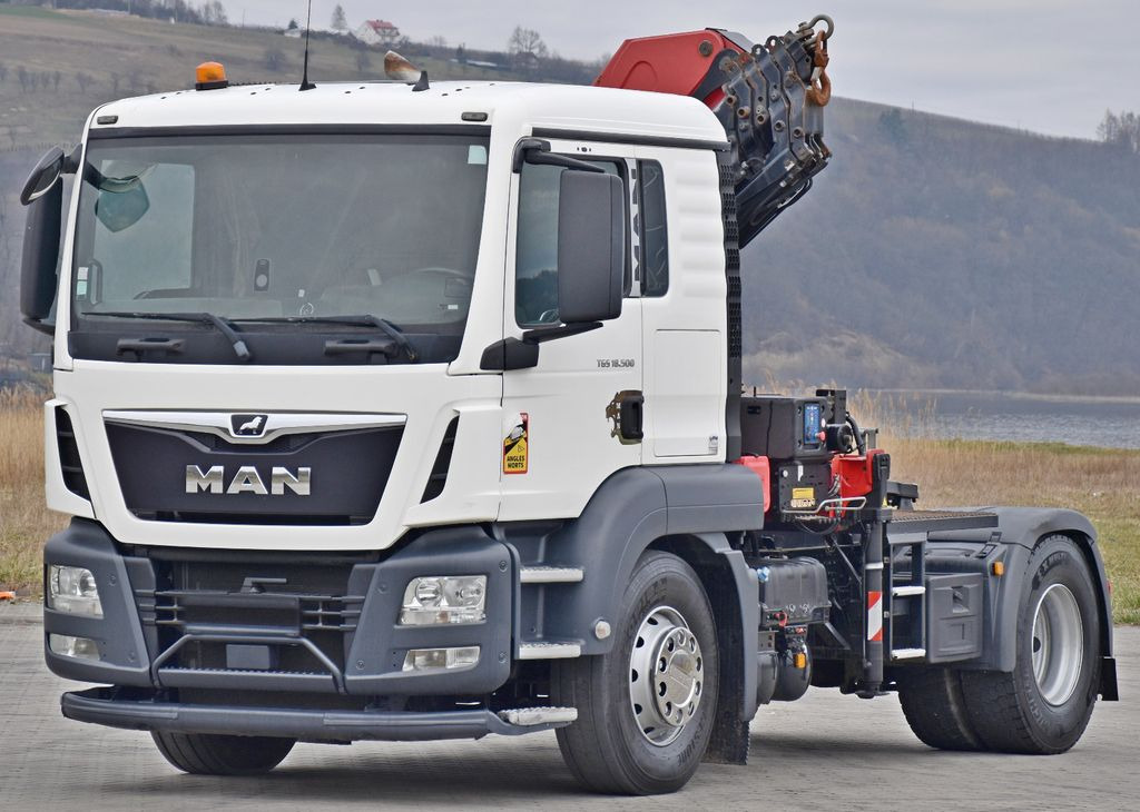 MAN TGS 18.500 Sattelzugmaschine + KRAN/FUNK - Tractor unit: picture 3 MAN TGS 18.500 Sattelzugmaschine + KRAN/FUNK - Tractor unit: picture 3