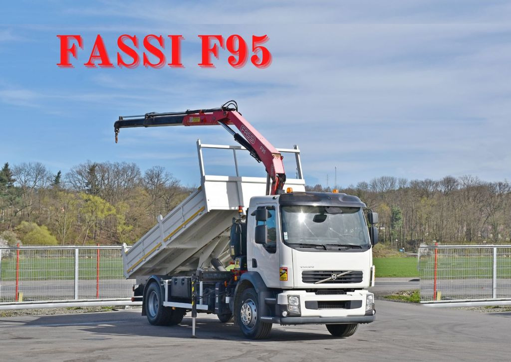 Volvo FL 290 KIPPER 4,90m * FASSI F95A.22 + FUNK * TOP Volvo FL 290 KIPPER 4,90m * FASSI F95A.22 + FUNK * TOP - Crane truck, Tipper: picture 1 Volvo FL 290 KIPPER 4,90m * FASSI F95A.22 + FUNK * TOP Volvo FL 290 KIPPER 4,90m * FASSI F95A.22 + FUNK * TOP - Crane truck, Tipper: picture 1