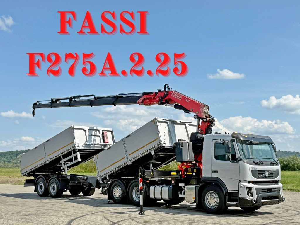 Volvo FMX 420* FASSI F275.2.25 + FUNK + Anhänger / TOP - Crane truck: picture 1 Volvo FMX 420* FASSI F275.2.25 + FUNK + Anhänger / TOP - Crane truck: picture 1