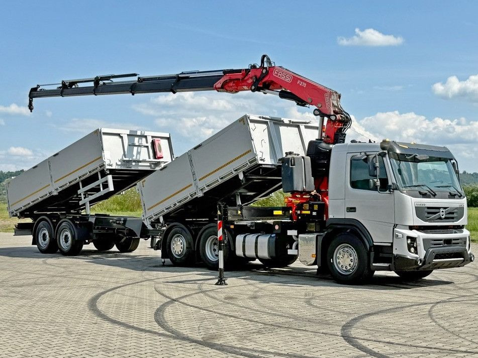 Volvo FMX 420* FASSI F275.2.25 + FUNK + Anhänger / TOP - Tipper, Crane truck: picture 2 Volvo FMX 420* FASSI F275.2.25 + FUNK + Anhänger / TOP - Tipper, Crane truck: picture 2