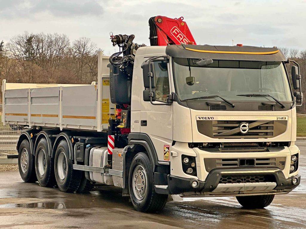 Volvo FMX 450 Kipper 6,50m*FASSI F215A.0.24 + FUNK*8x4 - Crane truck, Tipper: picture 4 Volvo FMX 450 Kipper 6,50m*FASSI F215A.0.24 + FUNK*8x4 - Crane truck, Tipper: picture 4