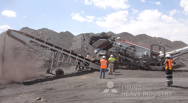 Liming 100-150 tph Mobile Screening Plant Mobile Vibrating Screen - Screener: picture 2 Liming 100-150 tph Mobile Screening Plant Mobile Vibrating Screen - Screener: picture 2