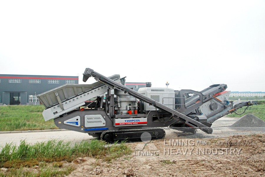 New Mobile crusher Liming 300 TPH Gypsum Aggregate Crushing and Screening Plant Layout: picture 6