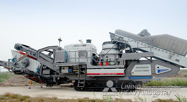 Liming 300 TPH Gypsum Aggregate Crushing and Screening Plant Layout - Mobile crusher: picture 2 Liming 300 TPH Gypsum Aggregate Crushing and Screening Plant Layout - Mobile crusher: picture 2
