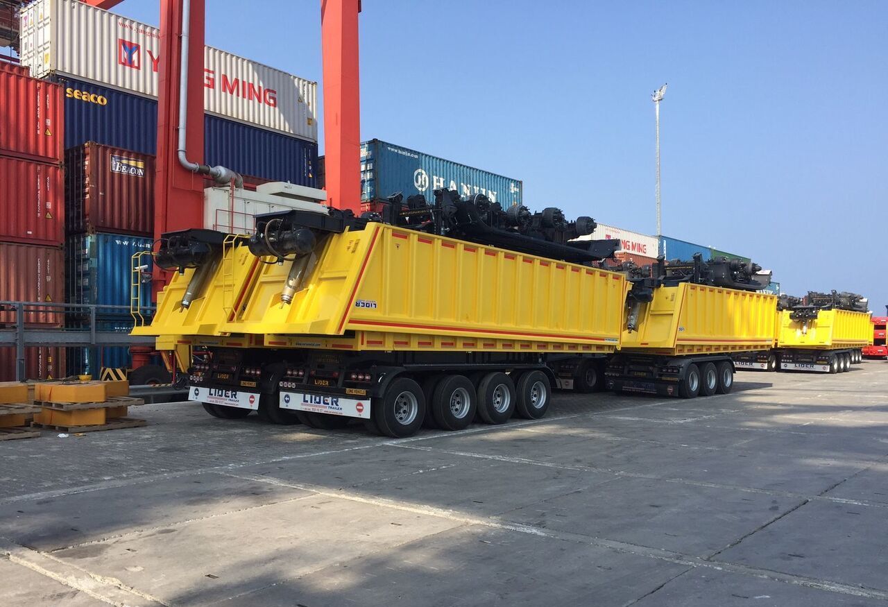 LIDER 2024 MODEL NEW 35 M3 DUMPER ( BENNE ) - Tipper semi-trailer: picture 3 LIDER 2024 MODEL NEW 35 M3 DUMPER ( BENNE ) - Tipper semi-trailer: picture 3
