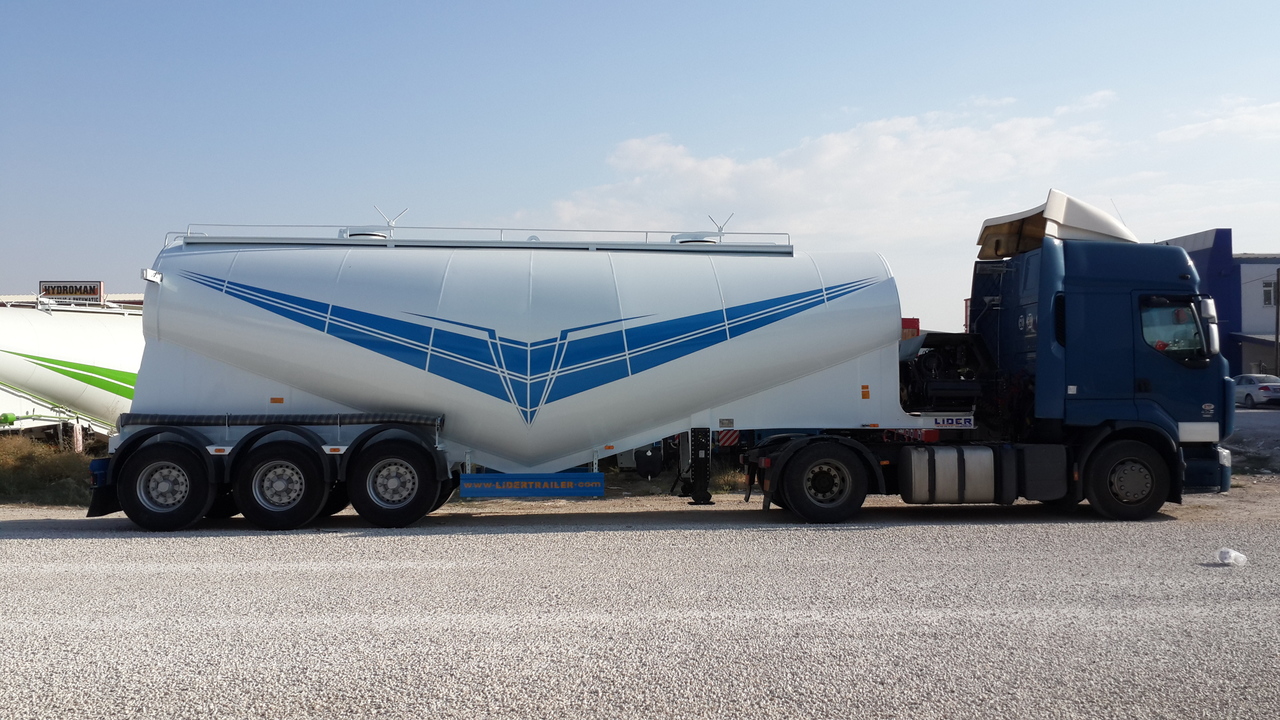 New Tank semi-trailer for transportation of cement LIDER 2024 MODEL NEW CEMENT TANKER: picture 10