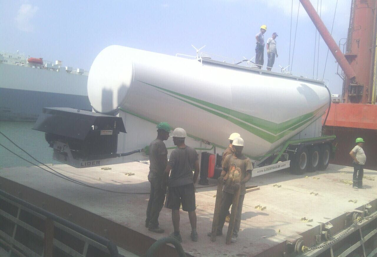 New Tank semi-trailer for transportation of cement LIDER 2024 NEW 80 TONS CAPACITY FROM MANUFACTURER READY IN STOCK: picture 7