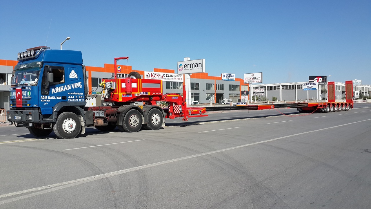 LIDER 2024 YEAR NEW MODELS containeer flatbes semi TRAILER FOR SALE - Low loader semi-trailer: picture 2 LIDER 2024 YEAR NEW MODELS containeer flatbes semi TRAILER FOR SALE - Low loader semi-trailer: picture 2