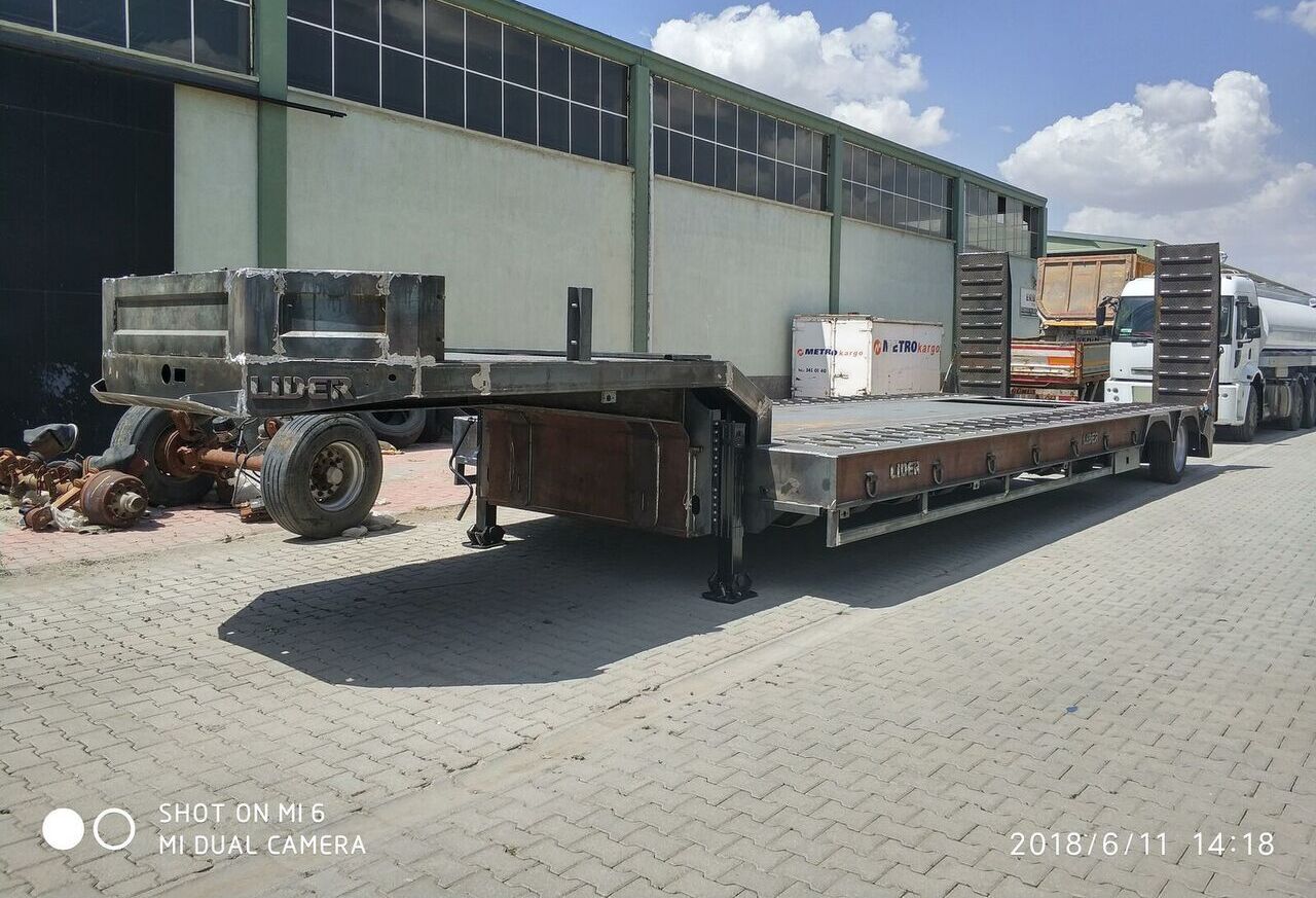 LIDER 2024 model new from MANUFACTURER COMPANY Ready in stock - Low loader semi-trailer: picture 5 LIDER 2024 model new from MANUFACTURER COMPANY Ready in stock - Low loader semi-trailer: picture 5