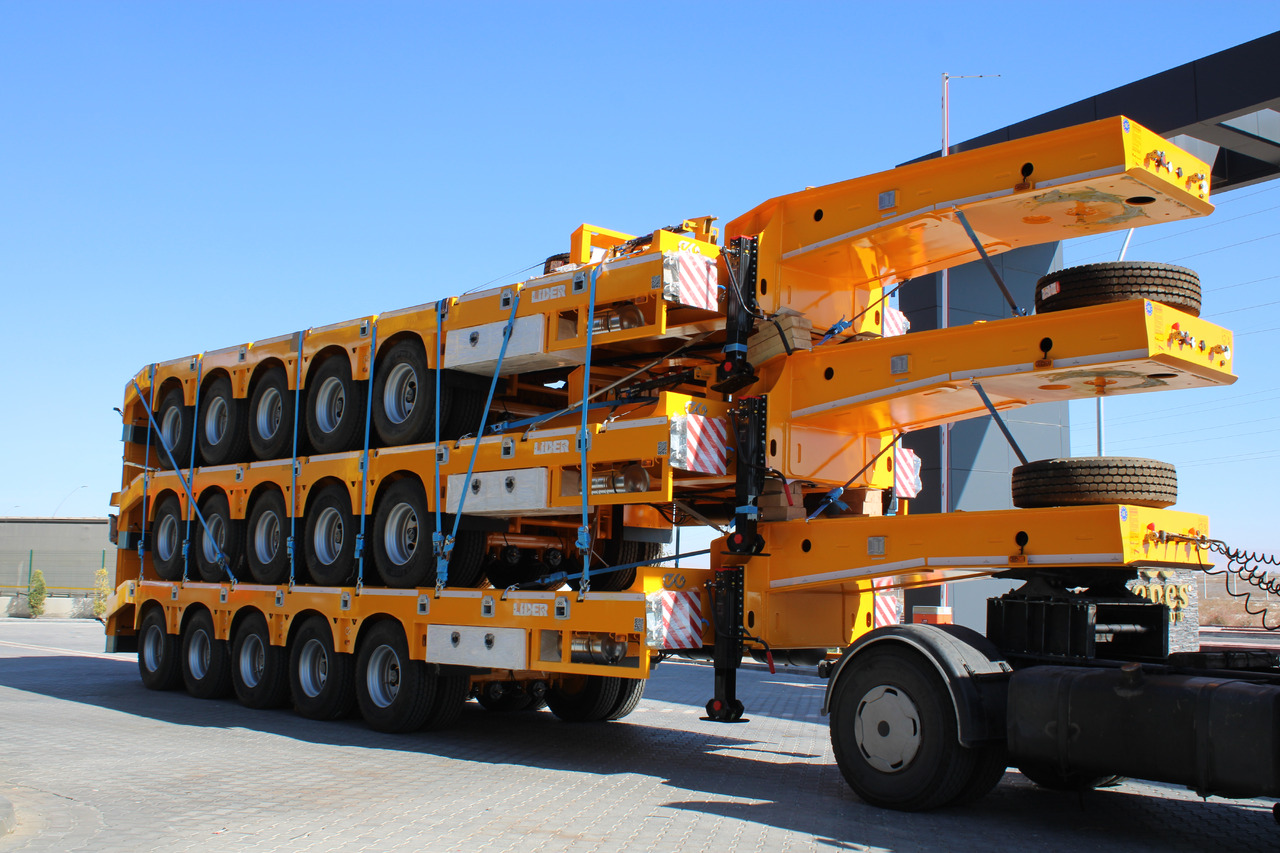 LIDER LIDER 2025 UNUSED NEW FROM MANUFACTURER - Dropside/ Flatbed semi-trailer: picture 4 LIDER LIDER 2025 UNUSED NEW FROM MANUFACTURER - Dropside/ Flatbed semi-trailer: picture 4