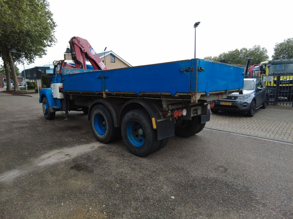 Scania 86 6x2 - Crane truck, Dropside/ Flatbed truck: picture 4 Scania 86 6x2 - Crane truck, Dropside/ Flatbed truck: picture 4