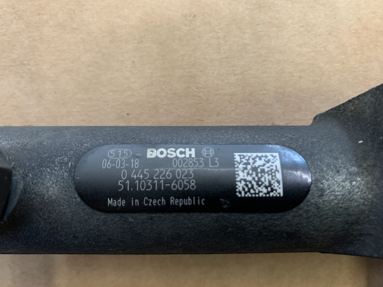 PRESSURE PIPE COMMON RAIL MAN TGA - Engine and parts for Truck: picture 2 PRESSURE PIPE COMMON RAIL MAN TGA - Engine and parts for Truck: picture 2
