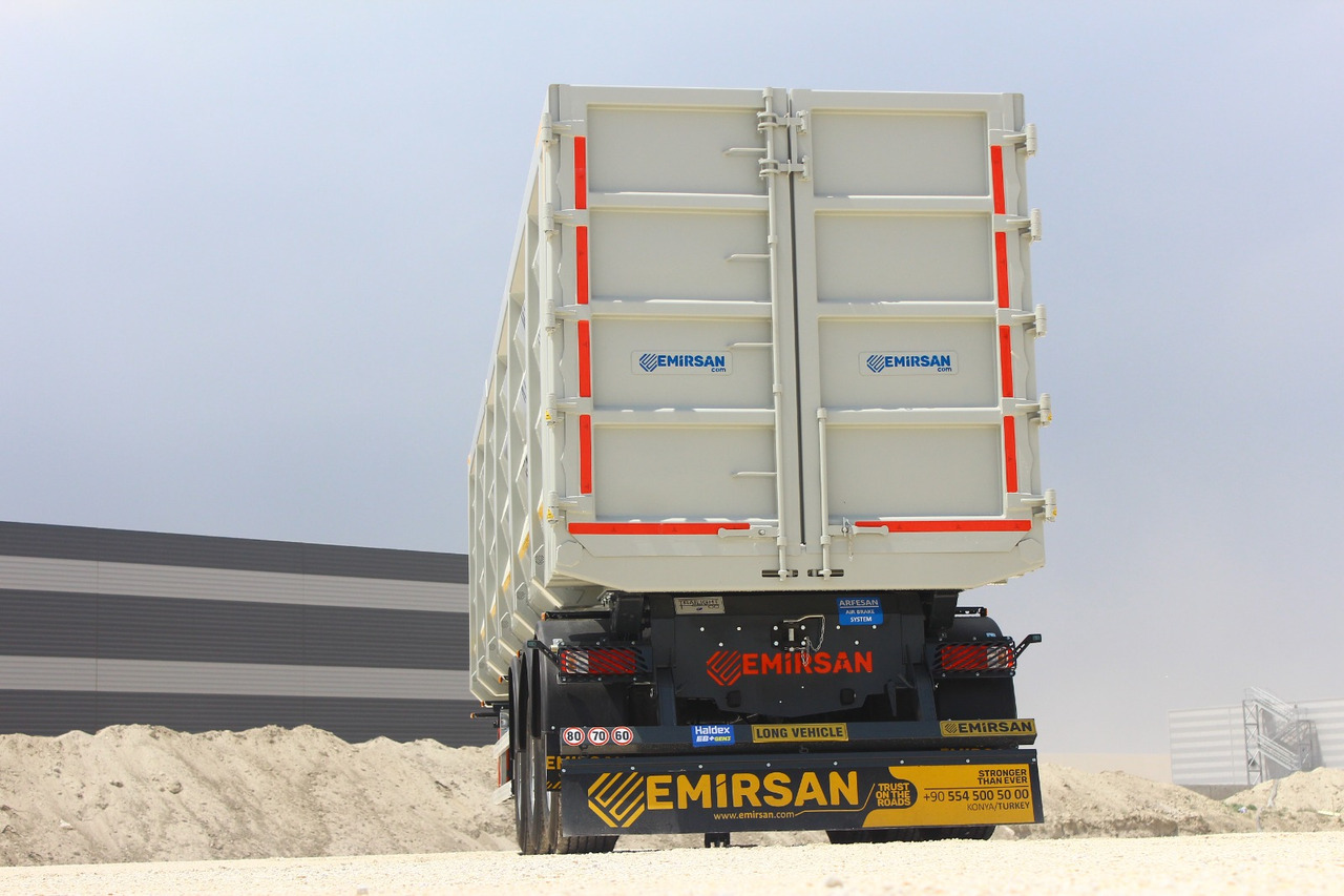 EMIRSAN SAX AXLE // HARDOX BODY, METAL SCRAP TIPPER, - Tipper semi-trailer: picture 4 EMIRSAN SAX AXLE // HARDOX BODY, METAL SCRAP TIPPER, - Tipper semi-trailer: picture 4
