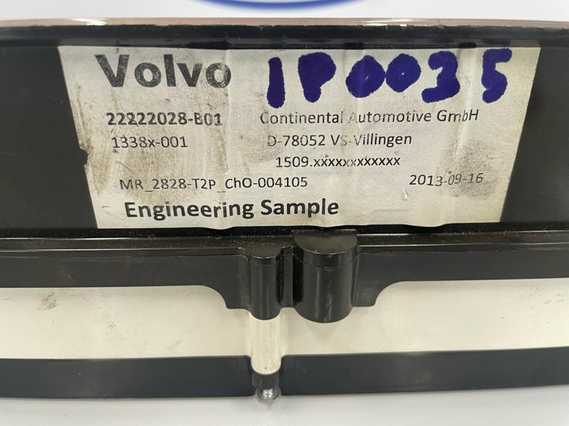 Volvo - Dashboard: picture 2 Volvo - Dashboard: picture 2