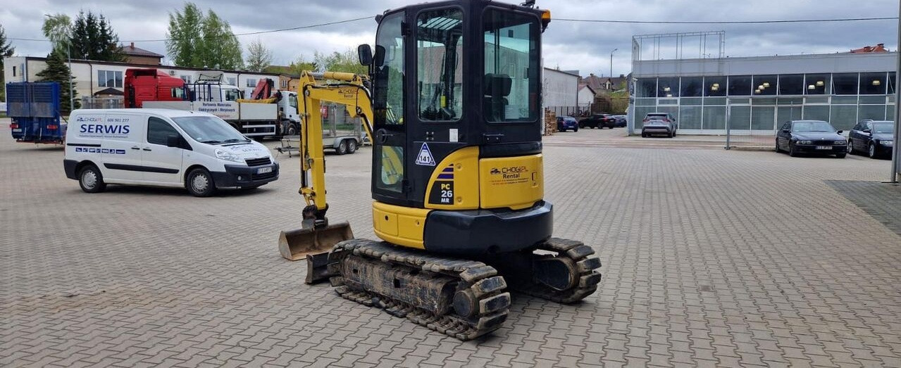 Komatsu PC26MR-3 - Mini excavator: picture 3 Komatsu PC26MR-3 - Mini excavator: picture 3