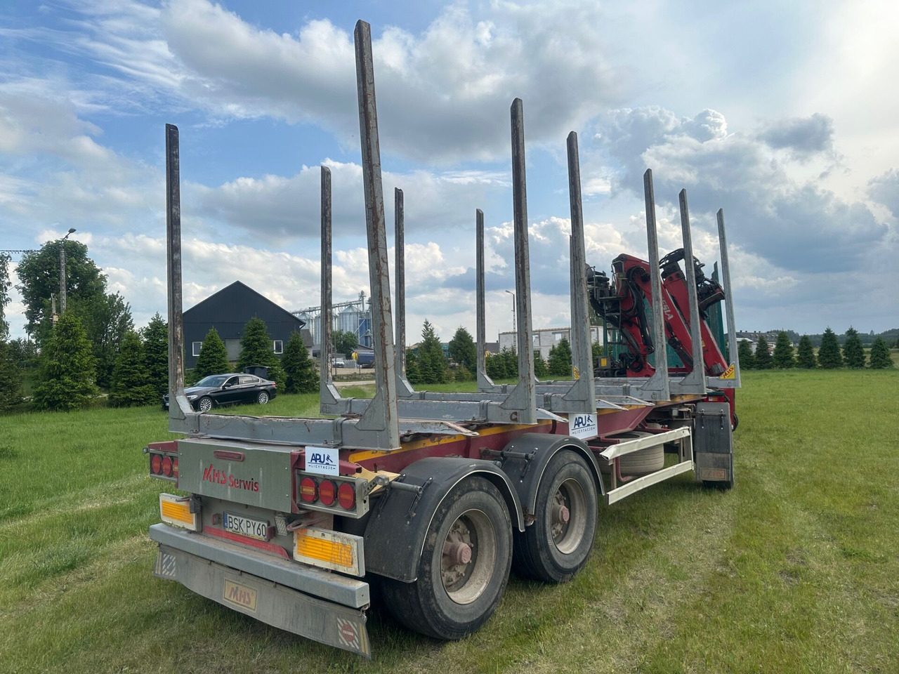 MHS przyczepa do przewozu drewna - Log trailer: picture 4 MHS przyczepa do przewozu drewna - Log trailer: picture 4