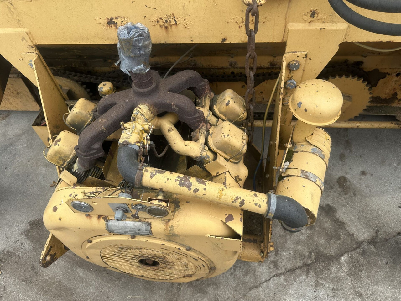 Scraper WISCONSIN ENGINE V461D poboczarka: picture 17
