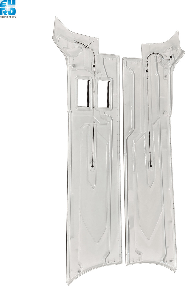 DAF XG XG+ XF ZIJSKIRT SET WB 4000mm 2022- COLOR CRISTAL WHITE , E1980,COMPLEET MET BEVESTIGING. 000217C1A - Bumper for Truck: picture 2 DAF XG XG+ XF ZIJSKIRT SET WB 4000mm 2022- COLOR CRISTAL WHITE , E1980,COMPLEET MET BEVESTIGING. 000217C1A - Bumper for Truck: picture 2