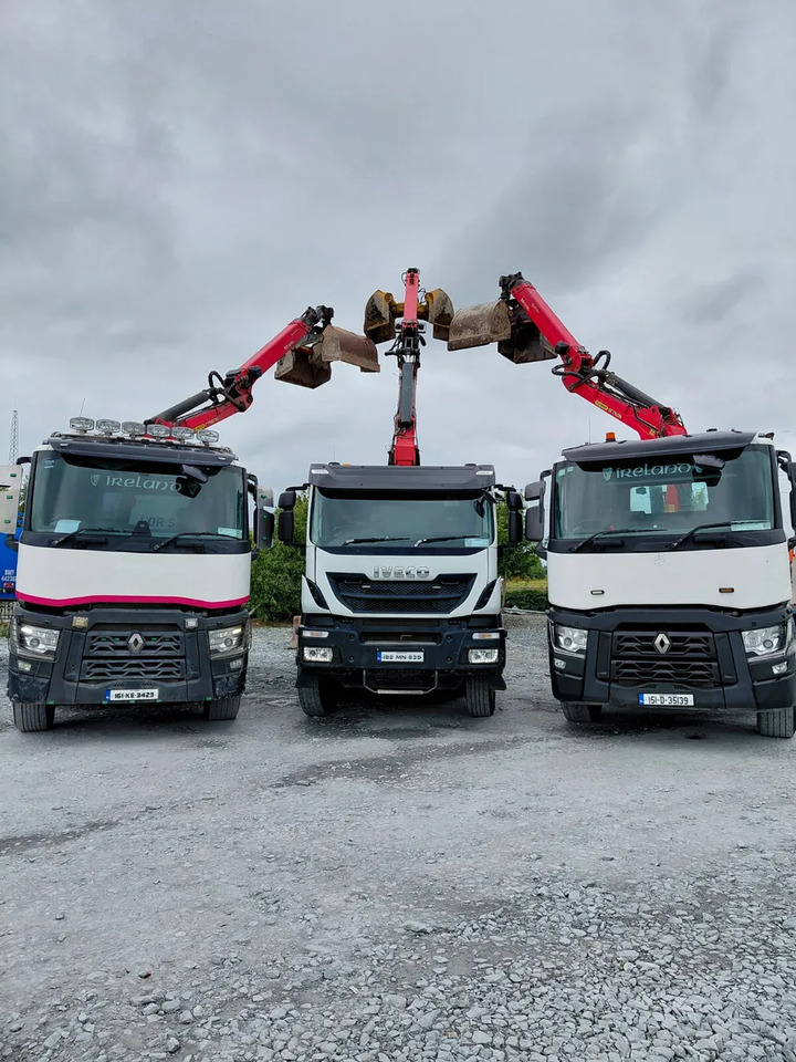 2015 Renault C 380 Grab Tipper 8×4 - Tipper, Crane truck: picture 1 2015 Renault C 380 Grab Tipper 8×4 - Tipper, Crane truck: picture 1