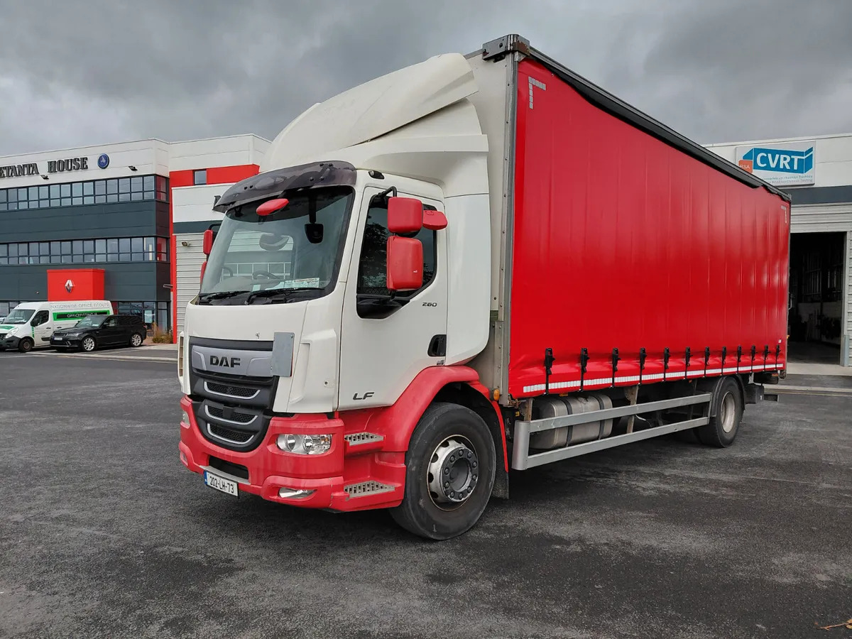 Curtainsider truck 2020 DAF 260 HP AUTO CURTAINSIDER: picture 12 Curtainsider truck 2020 DAF 260 HP AUTO CURTAINSIDER: picture 12