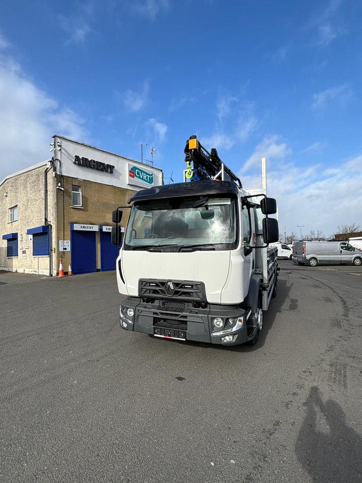 Renault Trucks D 14 Flatbed drop side poling truck - Dropside/ Flatbed truck, Crane truck: picture 2 Renault Trucks D 14 Flatbed drop side poling truck - Dropside/ Flatbed truck, Crane truck: picture 2