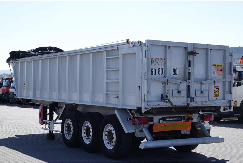 Benalu WYWROTKA / 25 m3 / ALUMINIOWA / OŚ PODNOSZONA / WAGA: 5 300 KG / - Tipper semi-trailer: picture 4 Benalu WYWROTKA / 25 m3 / ALUMINIOWA / OŚ PODNOSZONA / WAGA: 5 300 KG / - Tipper semi-trailer: picture 4