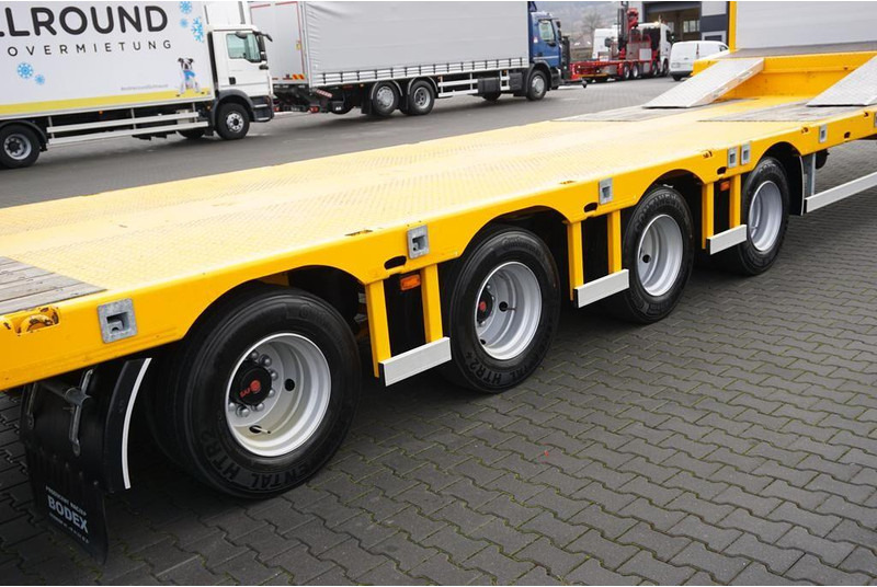 Low loader semi-trailer Bodex / NISKOPODWOZIOWA / 4 OSIE / NAJAZDY / 2 X OŚ SKRĘTNA / DMC 65 0: picture 8