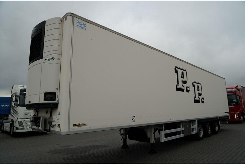 Chereau CHŁODNIA / CARRIER VECTOR 1950MT / DOPPELSTOCK / MULTITEMPERATUR - Refrigerator semi-trailer: picture 2 Chereau CHŁODNIA / CARRIER VECTOR 1950MT / DOPPELSTOCK / MULTITEMPERATUR - Refrigerator semi-trailer: picture 2