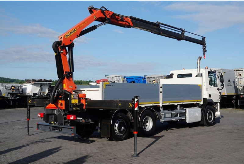 DAF CF 370 / 6x2 / SKRZYNIOWY - paka: 6,4 m / + HDS PALFINGER PK 180 - Dropside/ Flatbed truck, Crane truck: picture 4 DAF CF 370 / 6x2 / SKRZYNIOWY - paka: 6,4 m / + HDS PALFINGER PK 180 - Dropside/ Flatbed truck, Crane truck: picture 4