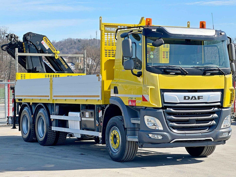 DAF CF 450 * PK 22002 - EH D + FUNK * 6x4 * TOP - Dropside/ Flatbed truck, Crane truck: picture 3 DAF CF 450 * PK 22002 - EH D + FUNK * 6x4 * TOP - Dropside/ Flatbed truck, Crane truck: picture 3