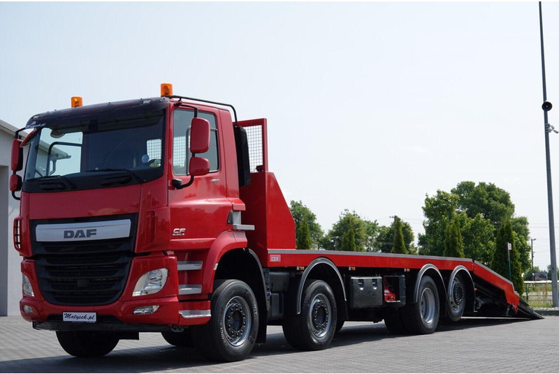 DAF CF 460 / 8x2/  LAWETA / PLATFORMA / NAJAZDY HYDRAULICZNE / WYCIĄ - Tow truck: picture 1 DAF CF 460 / 8x2/  LAWETA / PLATFORMA / NAJAZDY HYDRAULICZNE / WYCIĄ - Tow truck: picture 1