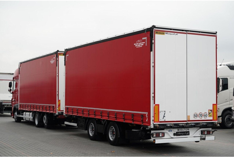 DAF XF 480 / ZESTAW TANDEM / 120 M3 / PRZEJAZDOWY / 6x2 / OŚ PODNOS - Curtainsider truck: picture 2 DAF XF 480 / ZESTAW TANDEM / 120 M3 / PRZEJAZDOWY / 6x2 / OŚ PODNOS - Curtainsider truck: picture 2