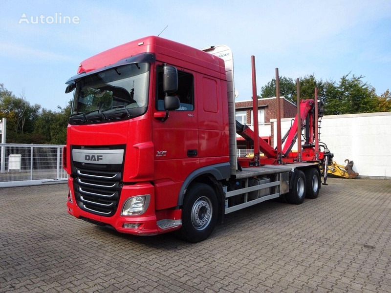 DAF XF 510 6x4 Crane EPSILON M120Z - Log truck, Crane truck: picture 1 DAF XF 510 6x4 Crane EPSILON M120Z - Log truck, Crane truck: picture 1