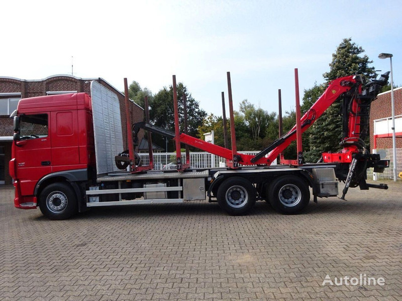 DAF XF 510 6x4 Crane EPSILON M120Z - Log truck, Crane truck: picture 4 DAF XF 510 6x4 Crane EPSILON M120Z - Log truck, Crane truck: picture 4