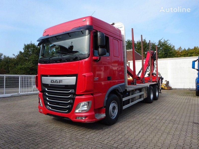 DAF XF 510 6x4 Crane EPSILON M120Z - Log truck, Crane truck: picture 2 DAF XF 510 6x4 Crane EPSILON M120Z - Log truck, Crane truck: picture 2