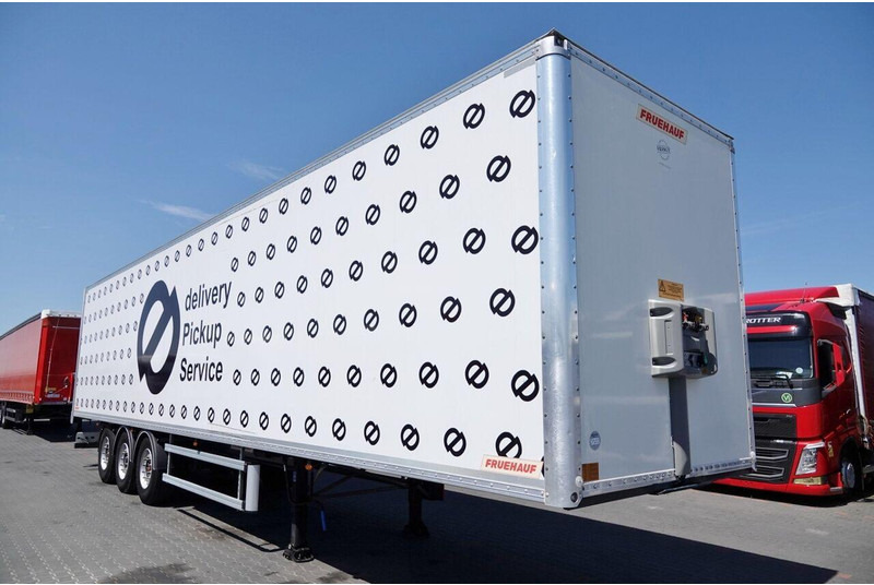 Fruehauf KONTENER / KOFFER / ROLETA / PODŁOGA BARDZO MOCNA : SZYNA-DESKA - Closed box semi-trailer: picture 2 Fruehauf KONTENER / KOFFER / ROLETA / PODŁOGA BARDZO MOCNA : SZYNA-DESKA - Closed box semi-trailer: picture 2