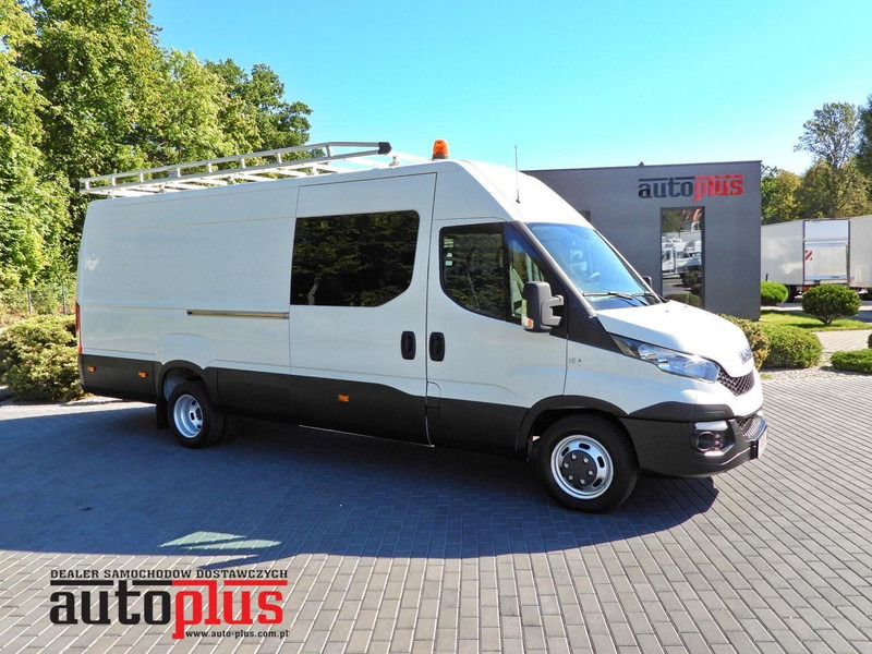 Iveco DAILY 35C17 FURGON BRYGADÓWKA 6 MIEJSC TEMPOMAT BLIŹNIACZE KOŁA - Box van: picture 1 Iveco DAILY 35C17 FURGON BRYGADÓWKA 6 MIEJSC TEMPOMAT BLIŹNIACZE KOŁA - Box van: picture 1