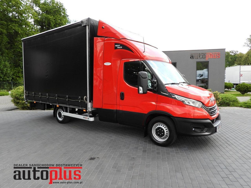 Curtain side van Iveco DAILY 35S21 PLANDEKA 10 PALET WEBASTO TEMPOMAT NAWIGACJA LEDY PN: picture 1