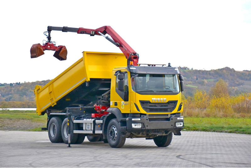 Iveco TRAKKER 360 * Kipper 4,90m* KRAN/FUNK*6x4 - Tipper, Crane truck: picture 2 Iveco TRAKKER 360 * Kipper 4,90m* KRAN/FUNK*6x4 - Tipper, Crane truck: picture 2